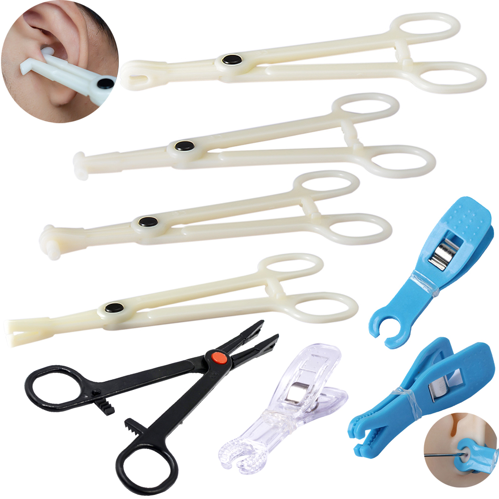 Body Jewelry Ring Opening Pliers - 1Pc Professional Tool Acrylic Open Triangle