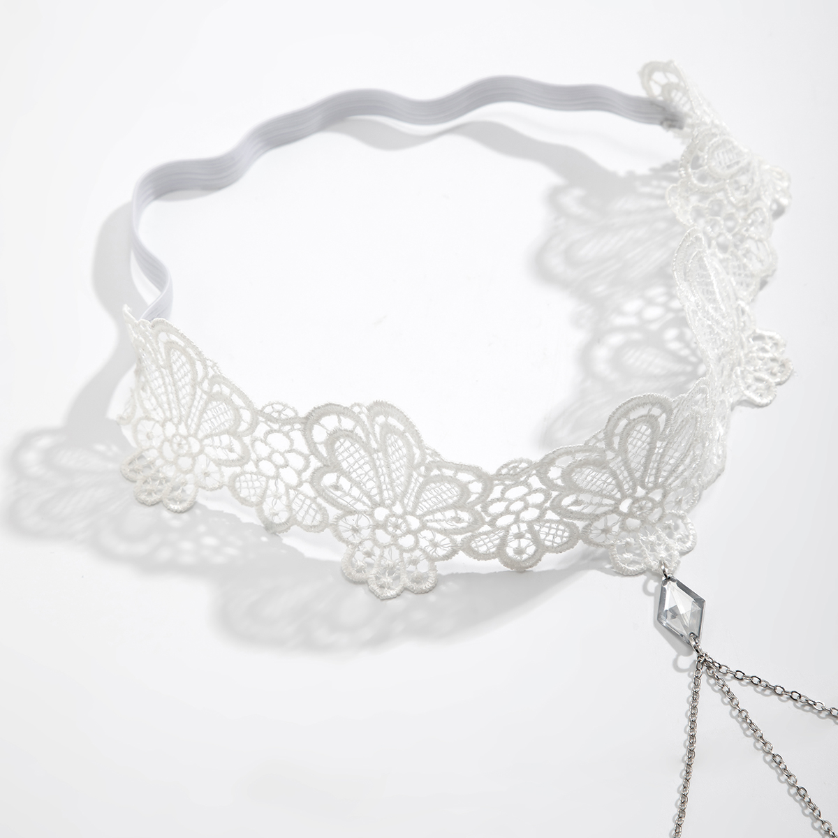 IngeSight Z Gothic White Lace  - Body Jewelry Chain avaliação e preço