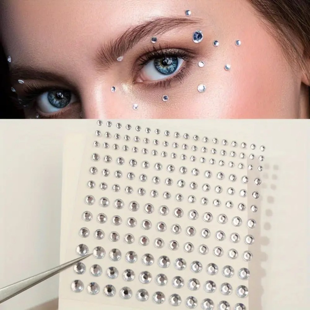 165pcs Self-Adhesive Rhineston - Body Jewelry And Piercing avaliação e preço