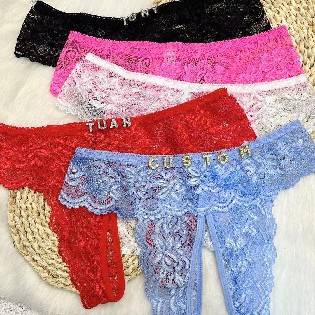 Plus Size Custom Lace Panties  - Body Jewelry Back avaliação e preço