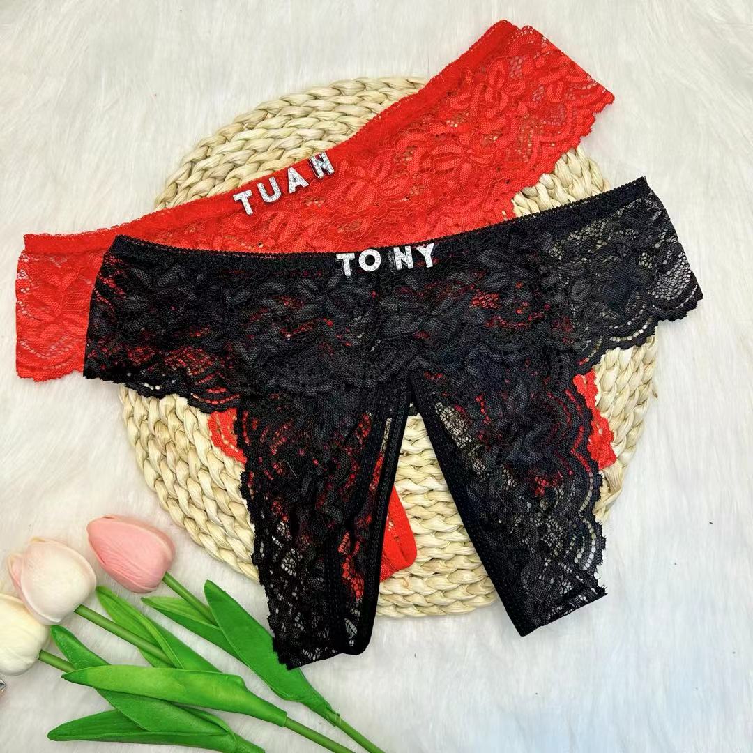 Plus Size Custom Lace Panties  - Body Jewelry Back avaliação e preço