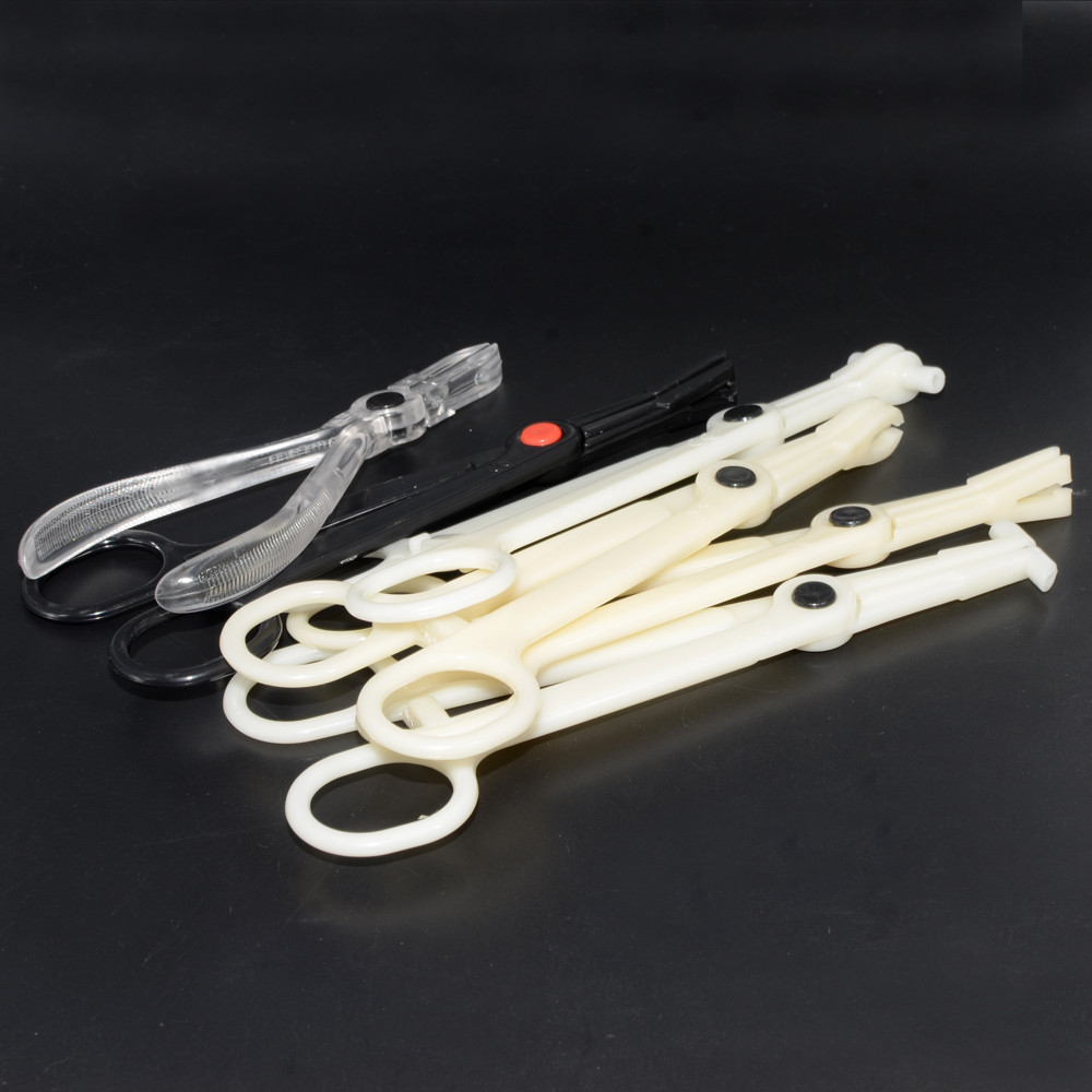 1PC Acrylic Piercing Clamp Ear - Body Jewelry Ring Opening Pliers avaliação e preço