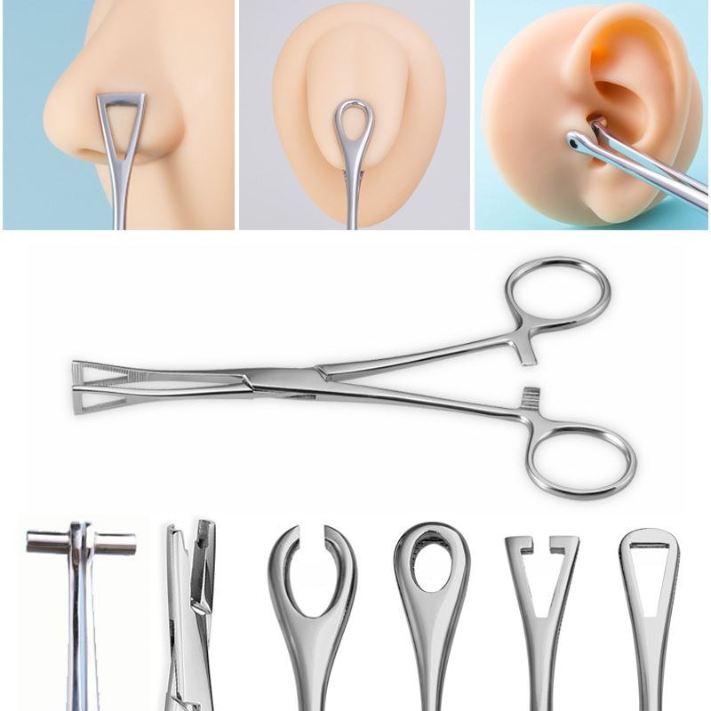 Surgical Steel Body Piercing T - Body Jewelry Ring Opening Pliers avaliação e preço