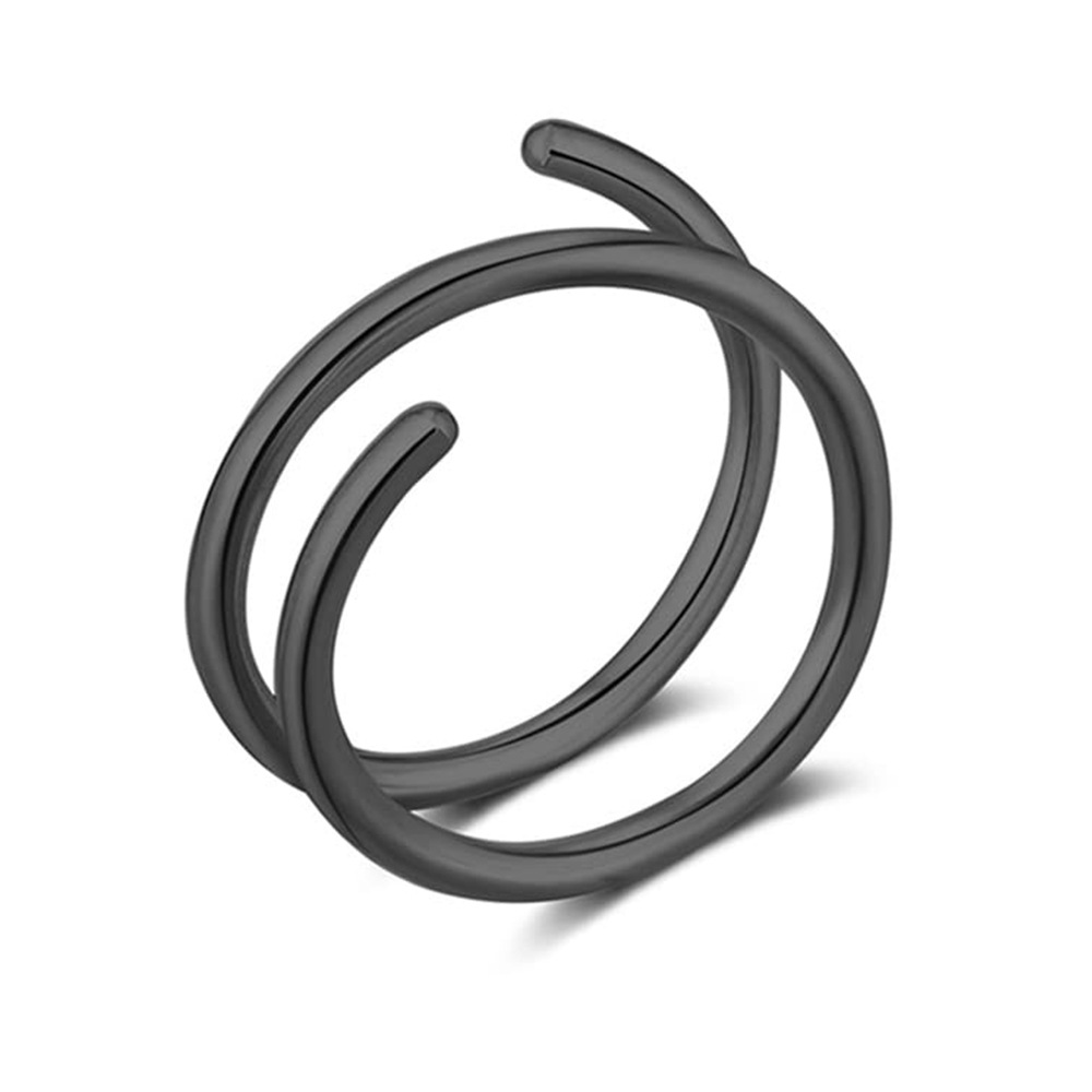 1PC Stainless Steel 316 Double - Body Jewelry Nose avaliação e preço