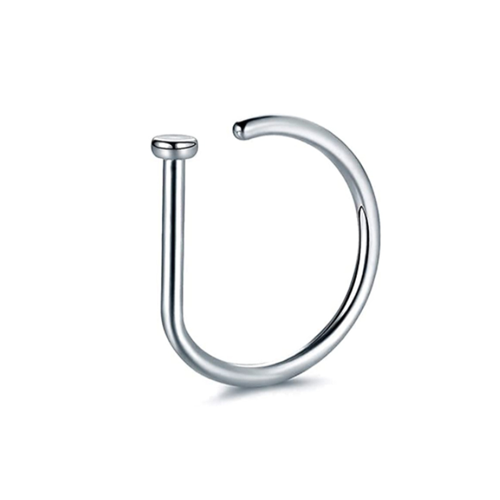 1PC Woman Man Fake Nose Rings  - Body Jewelry Hoops avaliação e preço