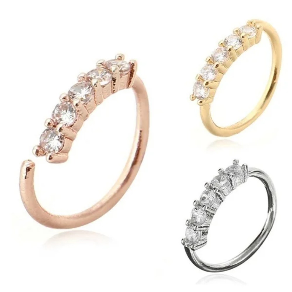 Small Hoop Earrings Nose Rings - Body Jewelry And Piercing avaliação e preço