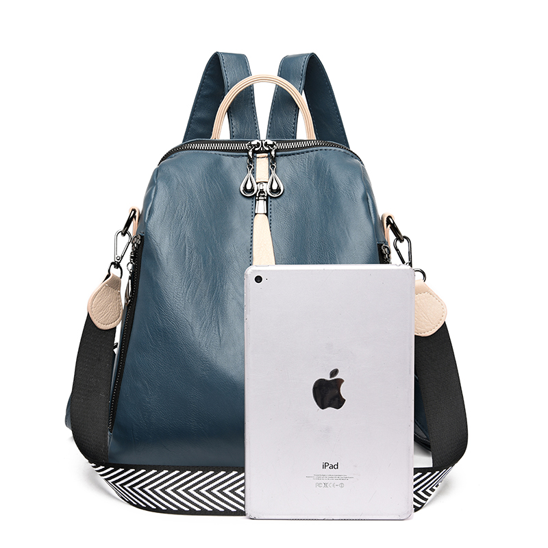 Fashion Backpack Women Soft Le - Body Jewelry Back avaliação e preço