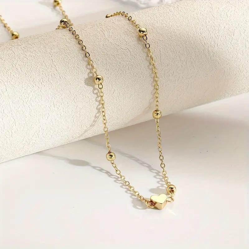 Girls Simple Heart Beaded Bell - Body Jewelry Waist avaliação e preço