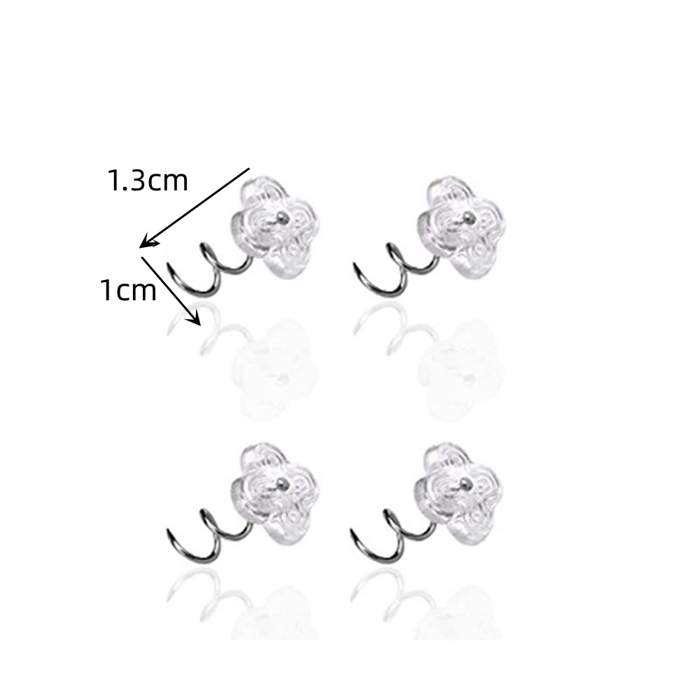 20/40/50Pcs Clear Twist Pins B - Threadless Push Pin avaliação e preço