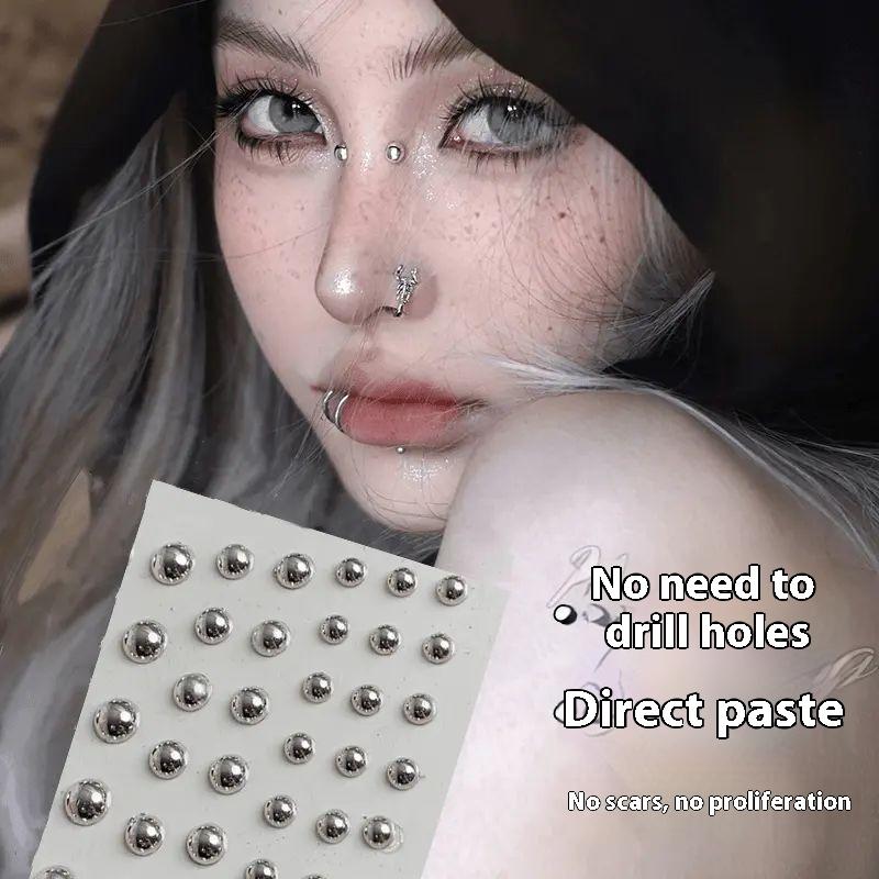321pcs Non Piercing Lip Studs  - Body Jewelry And Piercing avaliação e preço