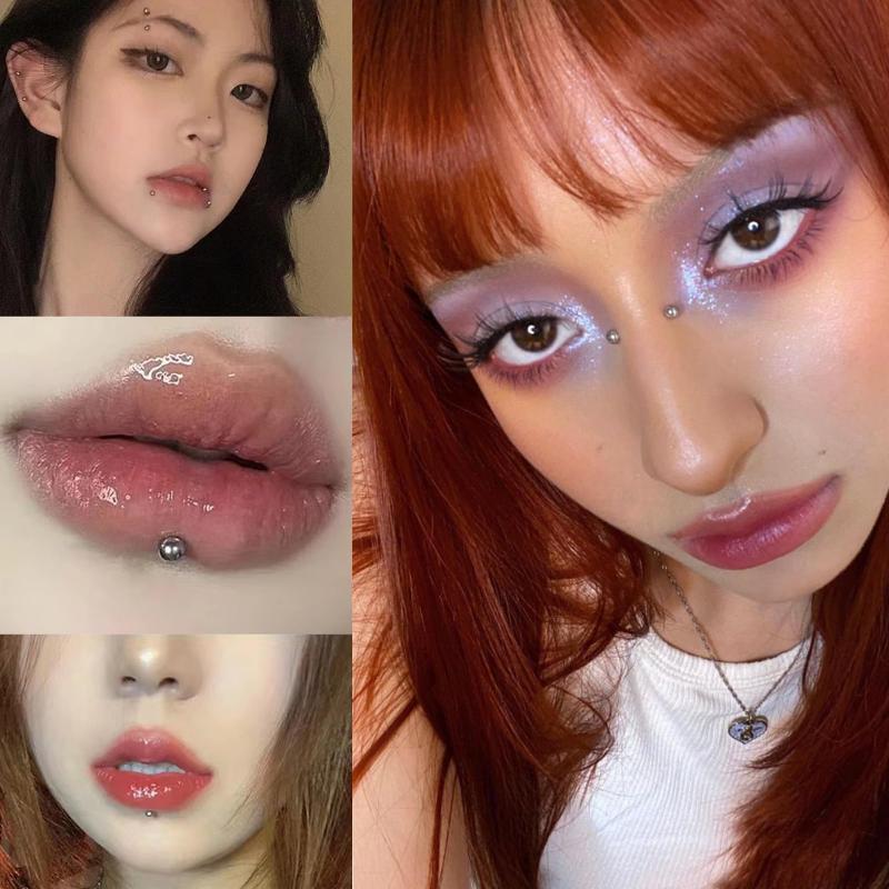 321pcs Non Piercing Lip Studs  - Body Jewelry And Piercing avaliação e preço