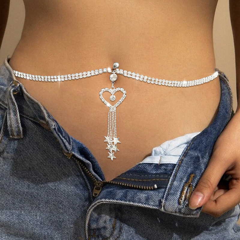 GLAMing Boho Heart Dangle Rhin - Body Jewelry And Piercing avaliação e preço