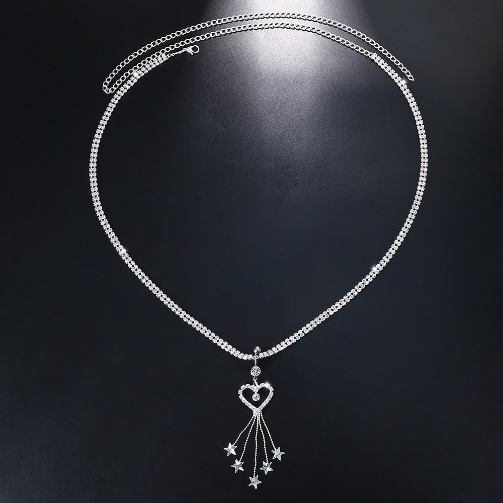 GLAMing Boho Heart Dangle Rhin - Body Jewelry And Piercing avaliação e preço