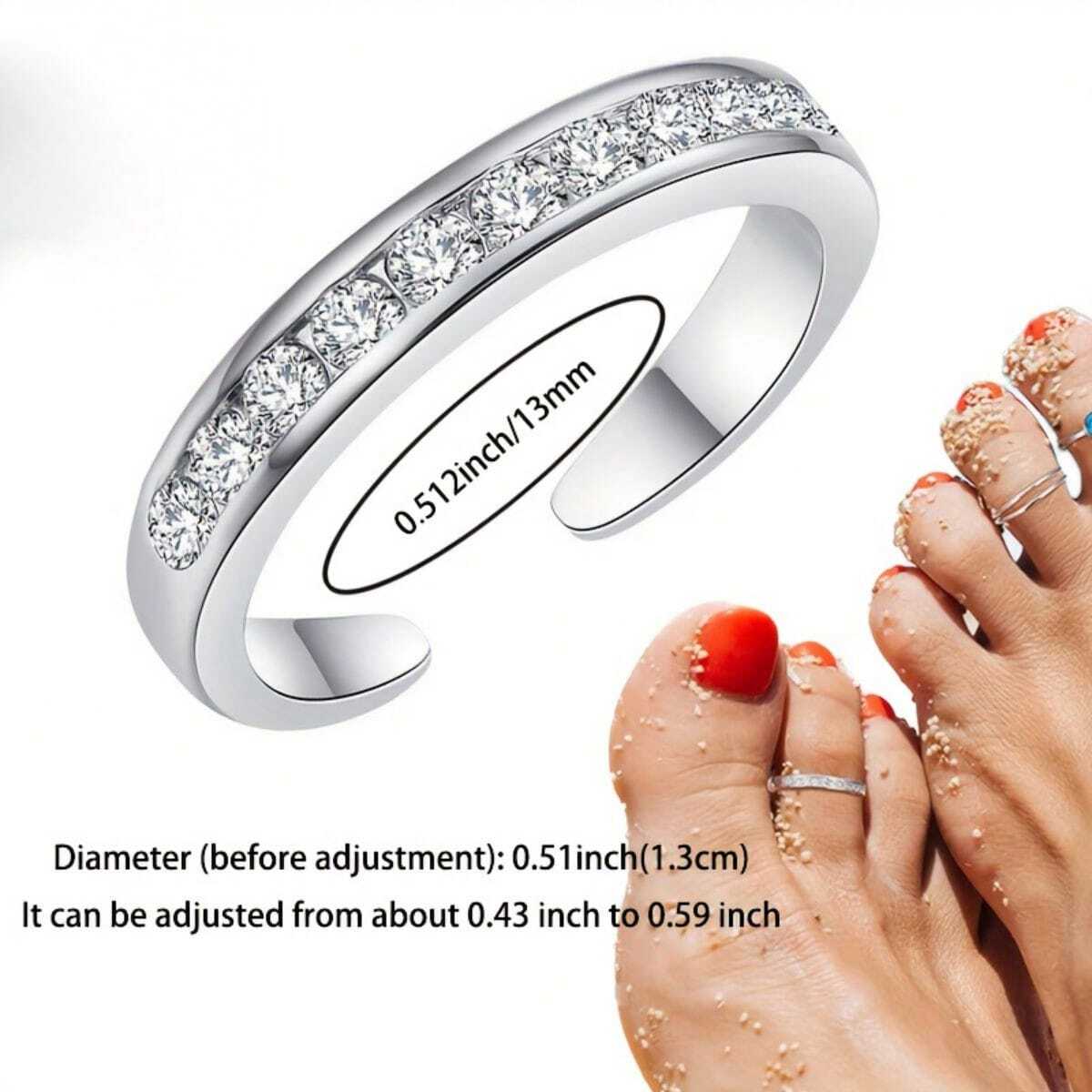 Stainless Foot Ring Summer Bea - Body Jewelry Hoops avaliação e preço
