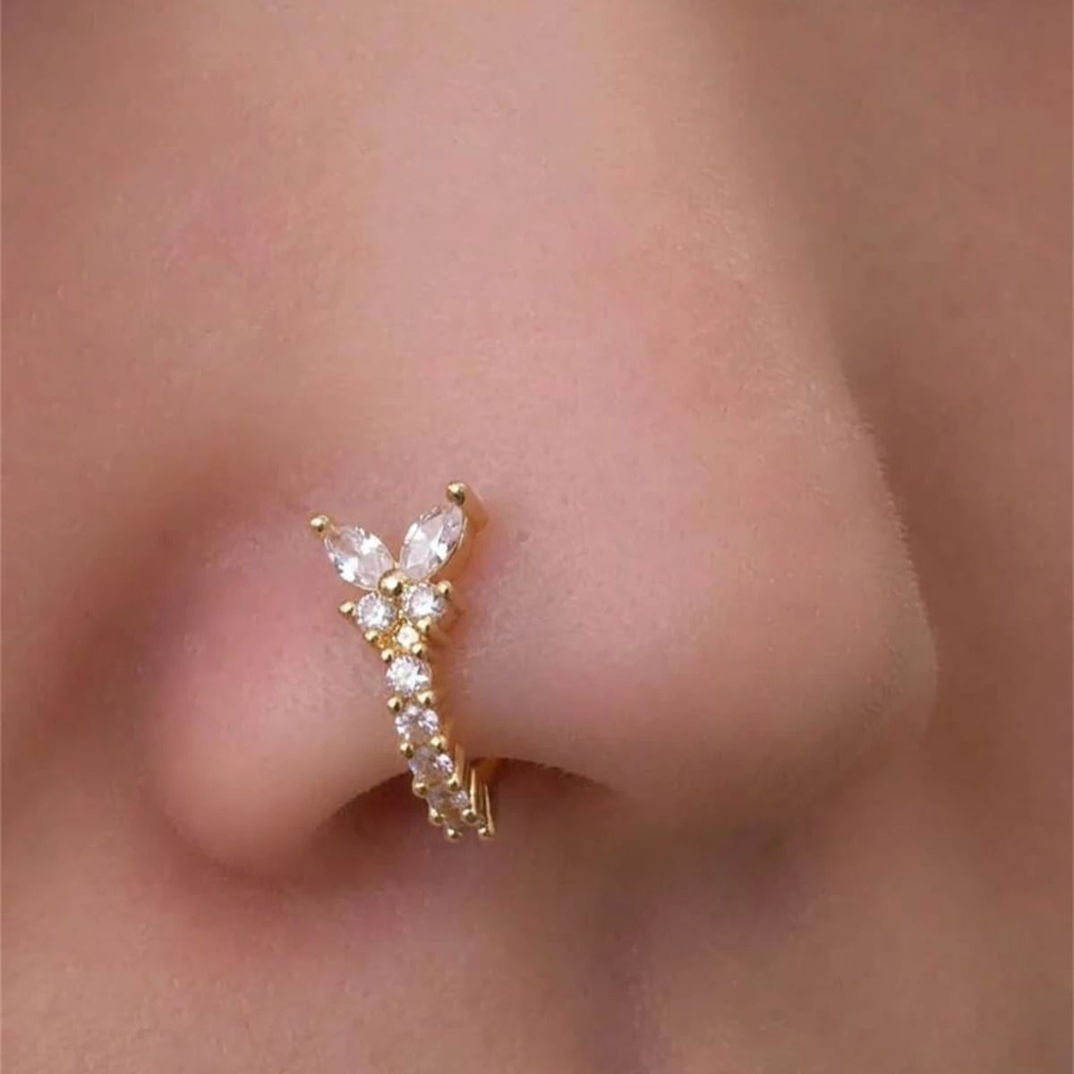 1PC Y - Shape Design No Pierci - Body Jewelry Nose avaliação e preço