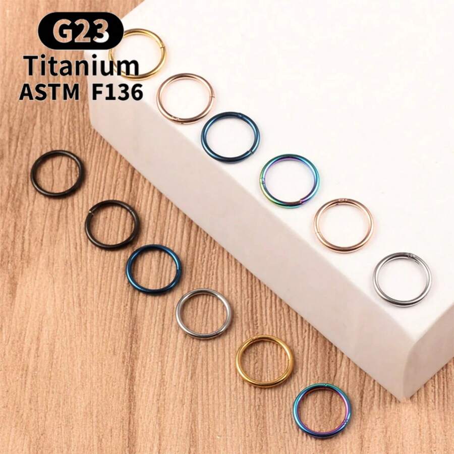 G23 Titanium Small Circle Nose - Body Jewelry Nose avaliação e preço