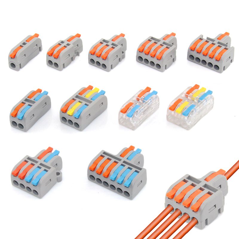1/5/10 PCS Mini Fast Wiring Ca - Threadless Push Pin avaliação e preço