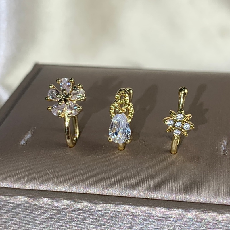 3-piece French style minimalis - Body Jewelry Nose avaliação e preço