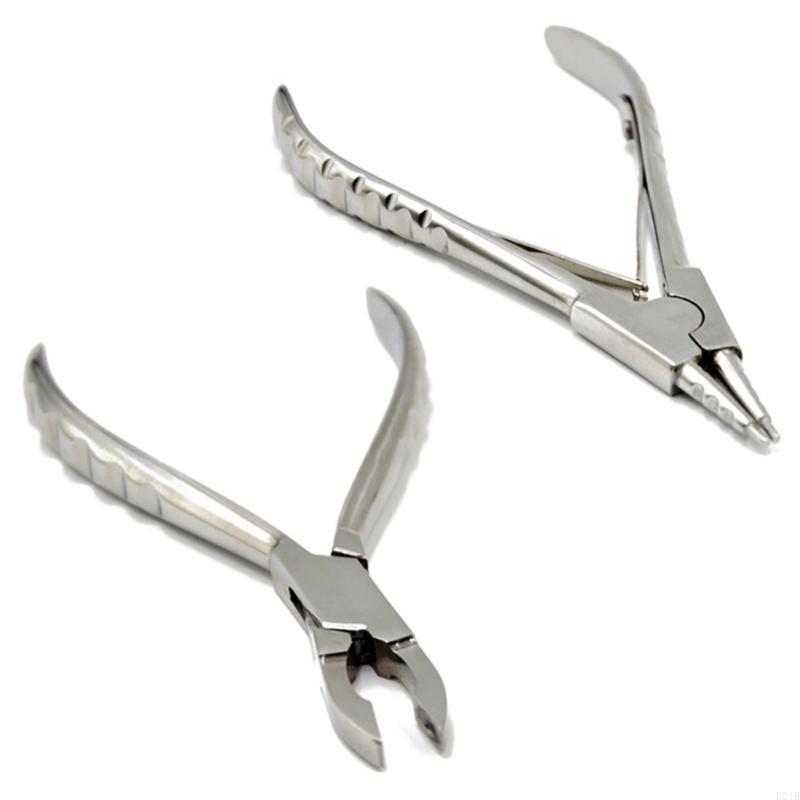 E21B Stainless Steel Piercing  - Body Jewelry Ring Opening Pliers avaliação e preço