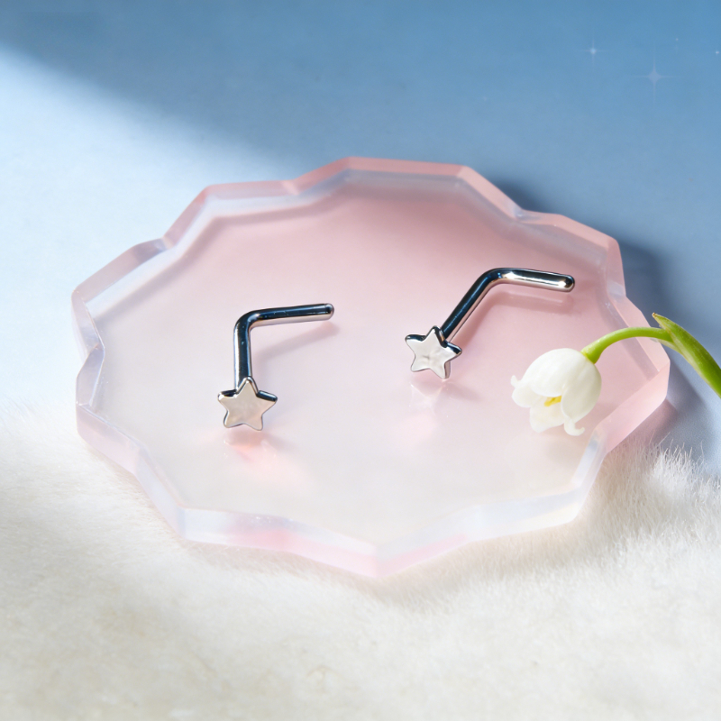 1Pc Trendy Sweet Cool Style St - Body Jewelry And Piercing avaliação e preço