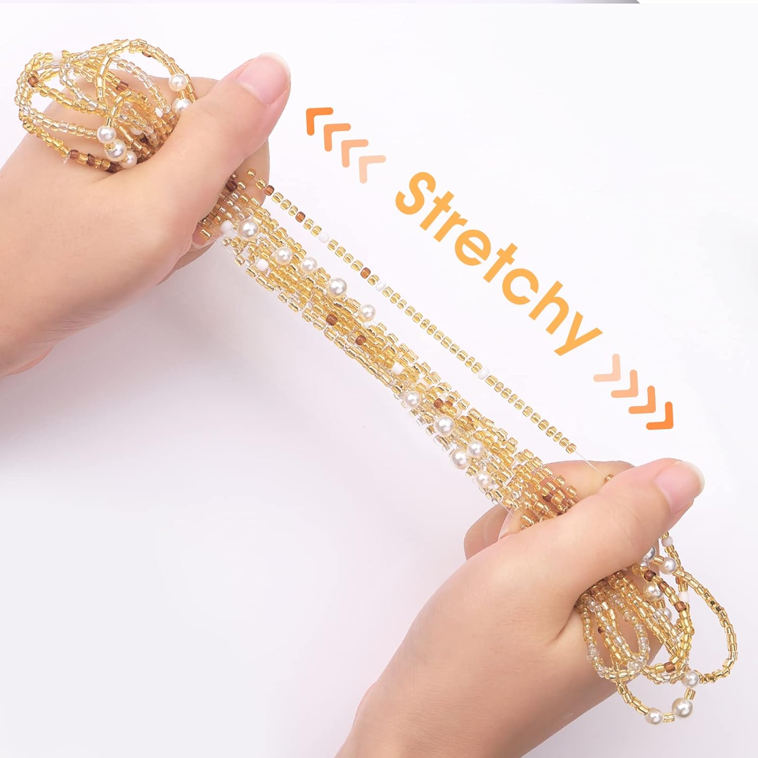 Waist Beads for Women Belly Be - Body Jewelry Waist avaliação e preço