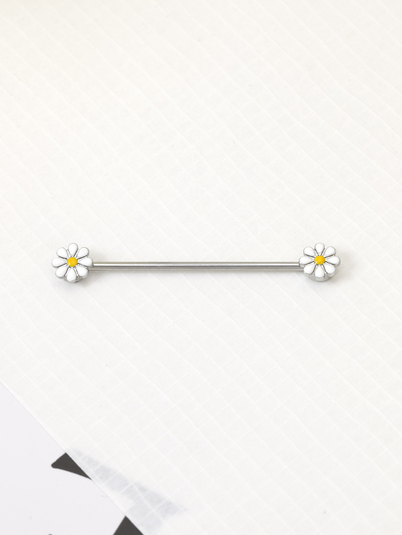 16G Arrows Hearts Industrial B - Body Jewelry Surgical Steel avaliação e preço