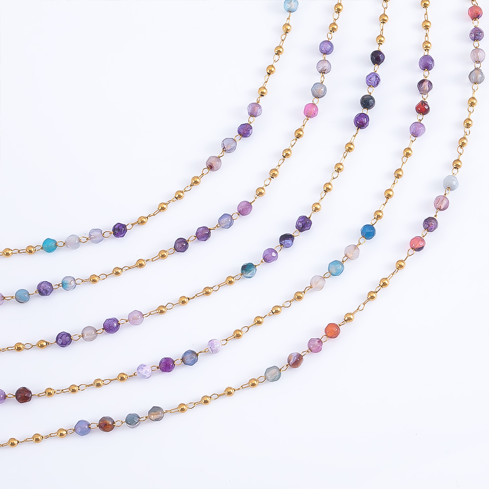 0.5M 1M Stainless Steel Colore - Body Jewelry Chain avaliação e preço