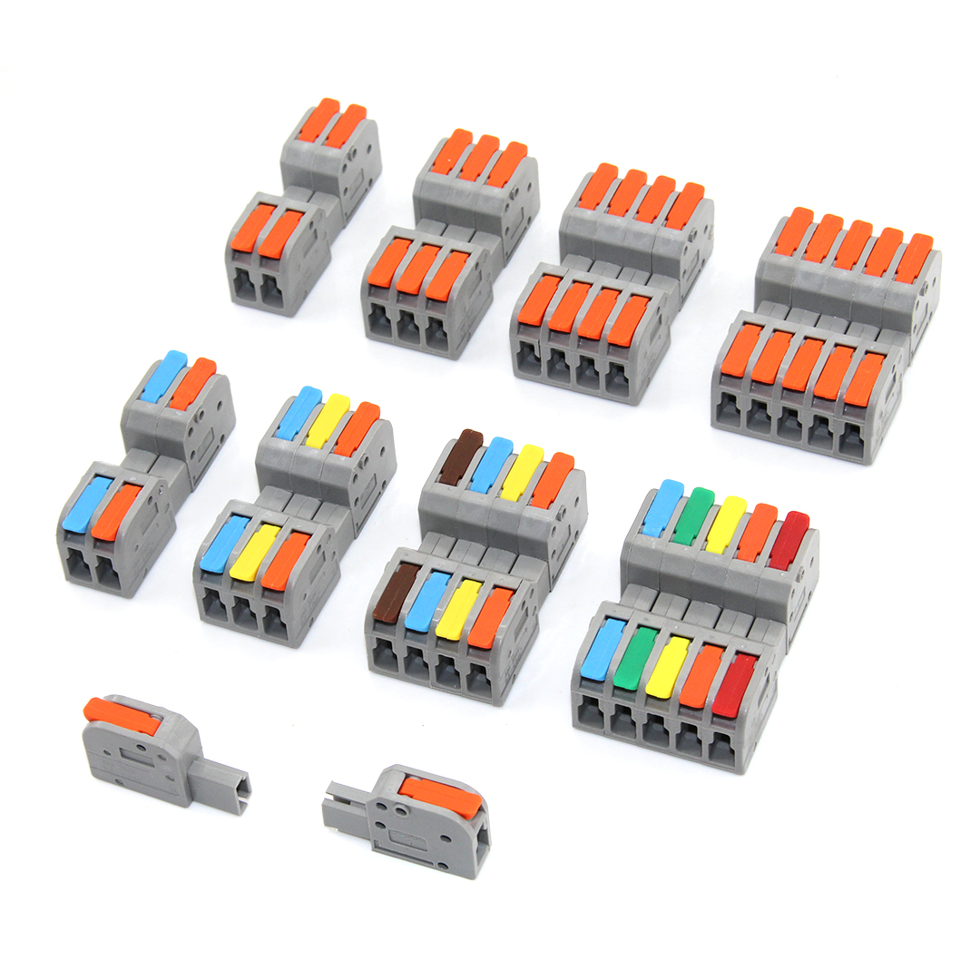 1/5/10pc Quick Wiring Connecto - Threadless Push Pin avaliação e preço