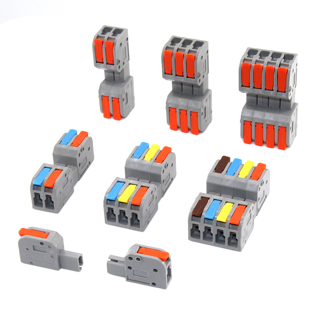 1/5/10pc Quick Wiring Connecto - Threadless Push Pin avaliação e preço