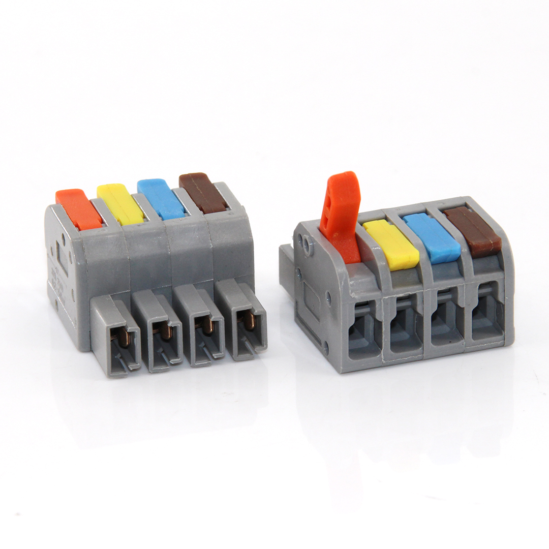 1/5/10pc Quick Wiring Connecto - Threadless Push Pin avaliação e preço