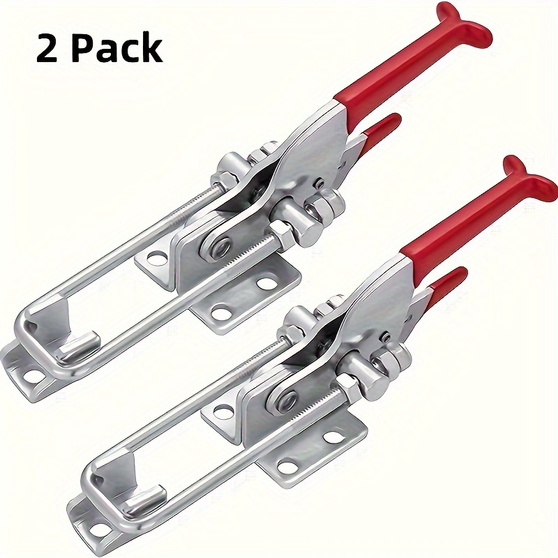 2Pcs Heavy-Duty Clamps Adjusta - Threadless Push Pin avaliação e preço