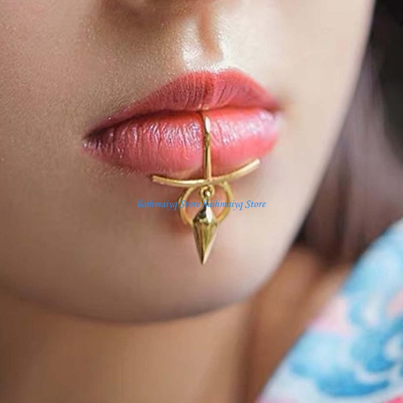 573B Non Piercing Hoop Rings Z - Body Jewelry Lip Ring avaliação e preço