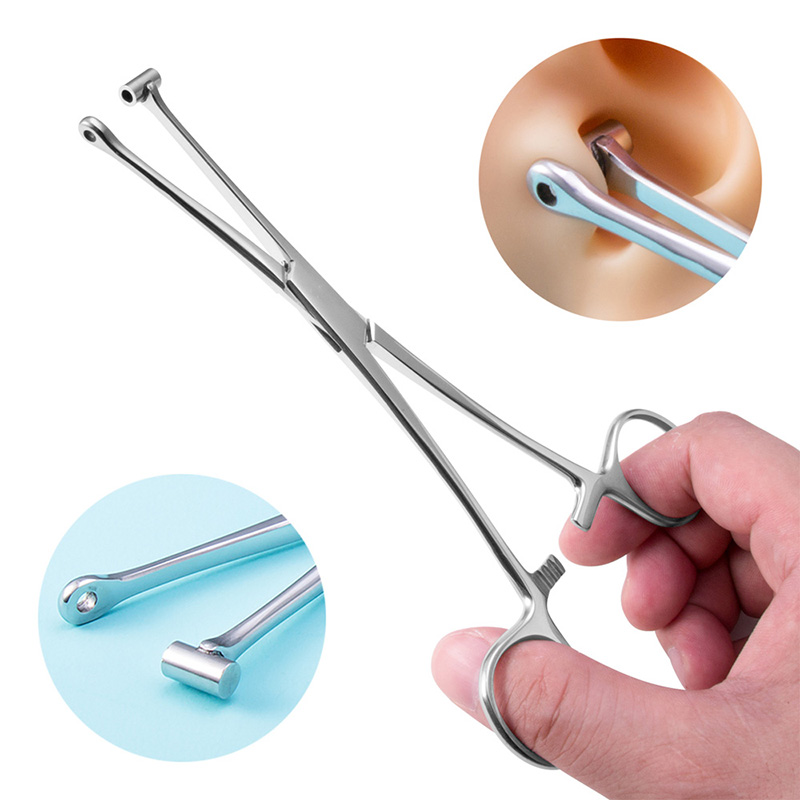 1pc Surgical Steel Body Pierci - Body Jewelry Ring Opening Pliers avaliação e preço