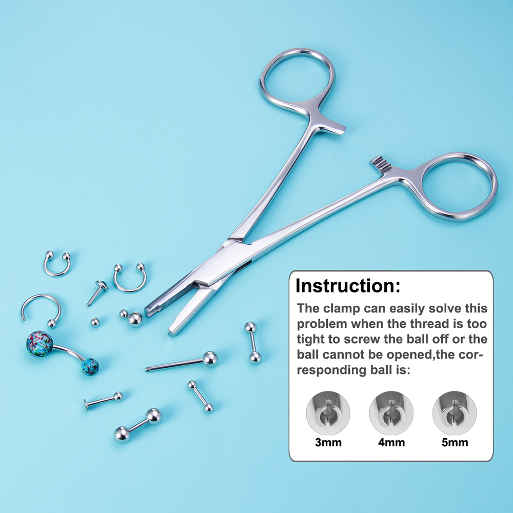Body Piercing Tool Needle Pipe - Body Jewelry Ring Opening Pliers avaliação e preço