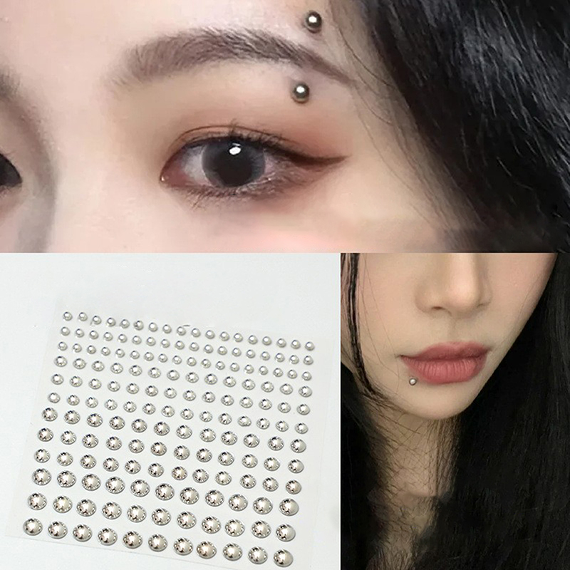Diamond Sticker Fake Nose Stud - Body Jewelry And Piercing avaliação e preço