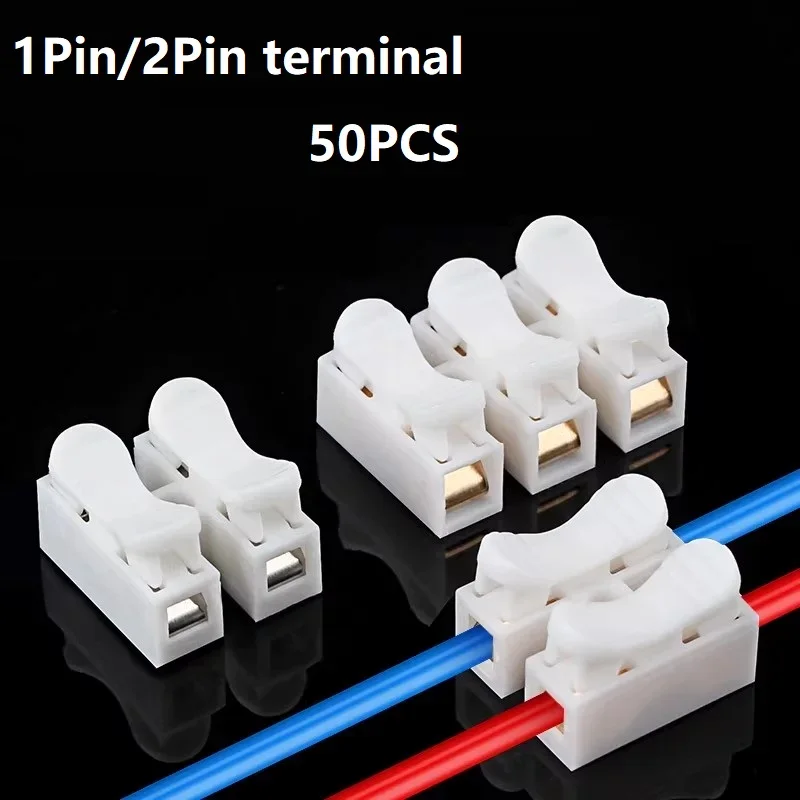 50pcs Push Quick Wire Cable CH - Threadless Push Pin avaliação e preço