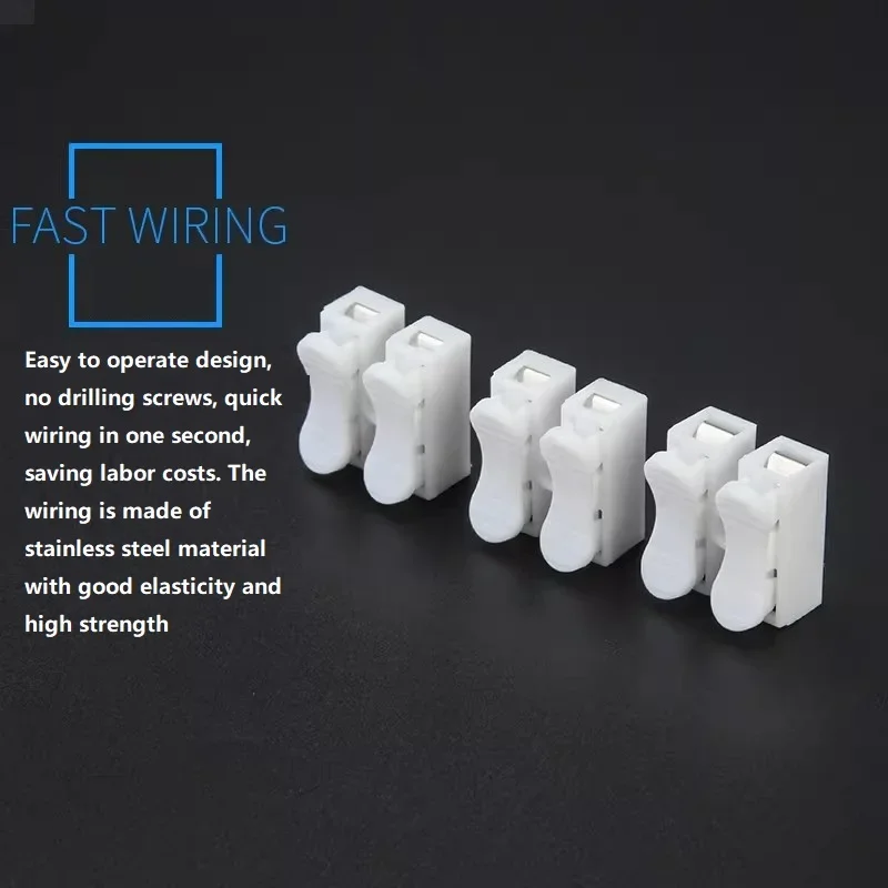 50pcs Push Quick Wire Cable CH - Threadless Push Pin avaliação e preço