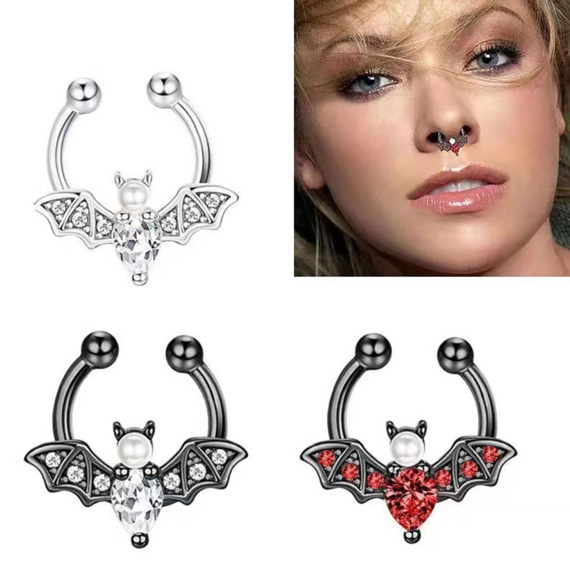 EVISPOL Cute Halloween Bat Fau - Body Jewelry And Piercing avaliação e preço