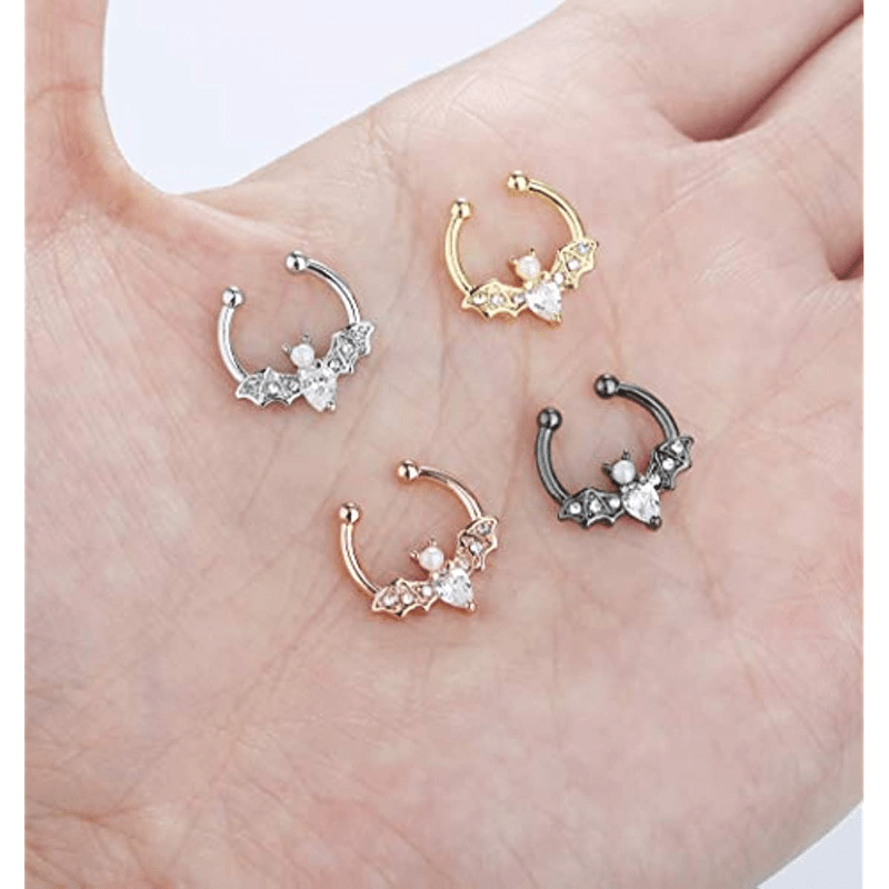 EVISPOL Cute Halloween Bat Fau - Body Jewelry And Piercing avaliação e preço